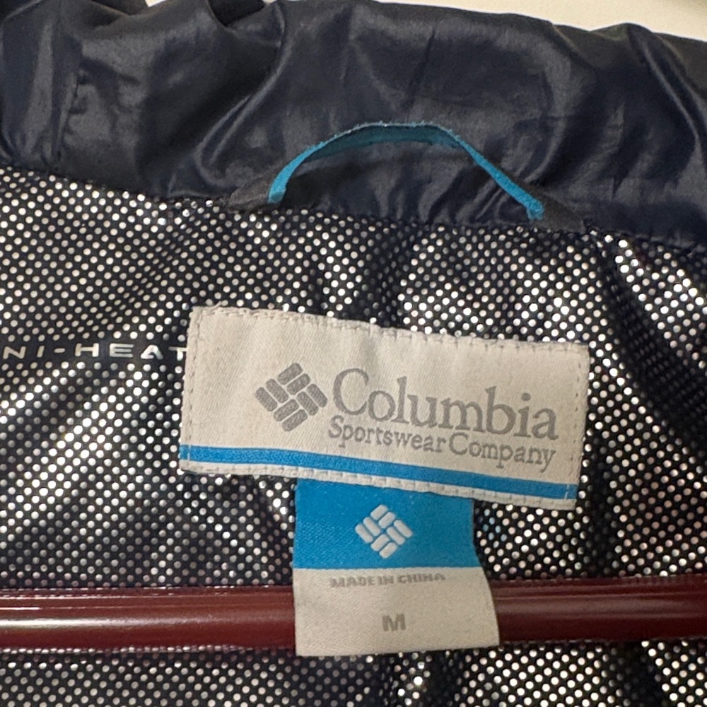 Columbia Womens Omni Heat Insulated Black Down Long - Picture 2 of 5